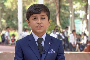 Child at school