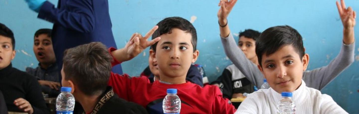 iraq school meals