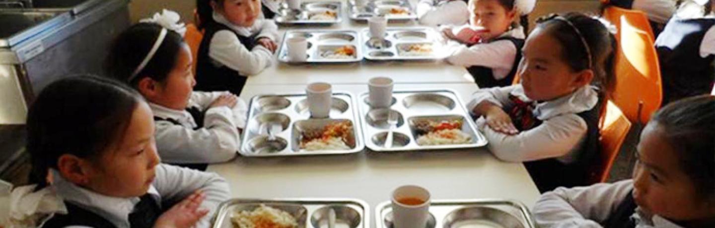 mongolia school meals