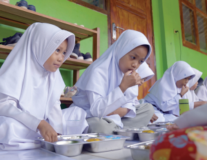 School meals pilot in Sukabumi, Indonesia